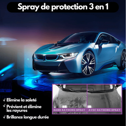 Rayhong Spray : Éclat et Protection Maximale 3-en-1