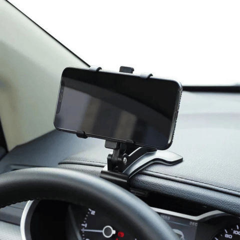 Support Téléphone Auto Universel 360° Rotatif et Rétractable