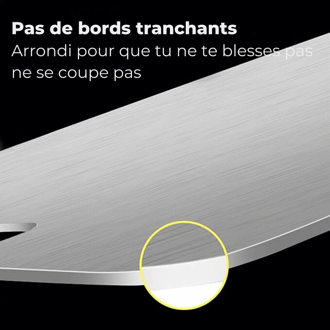 Noralus™ - Planche à découper 100% titane pur