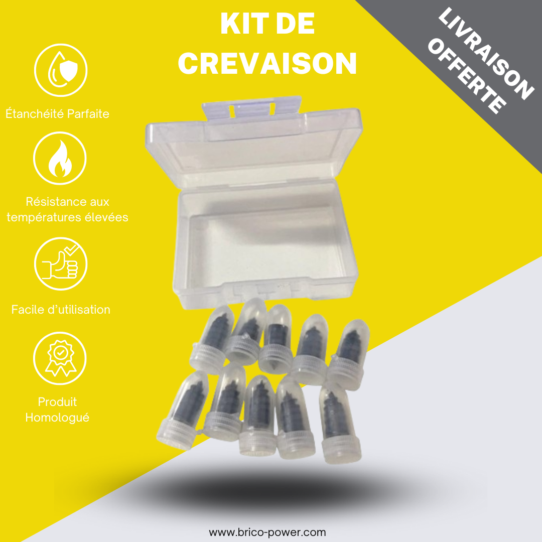 BRICOPOWER™ - Kit de Crevaison