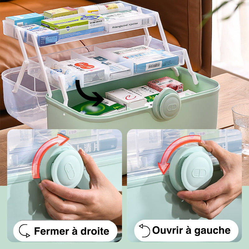 Range Medoc | Stockage portable de médicaments