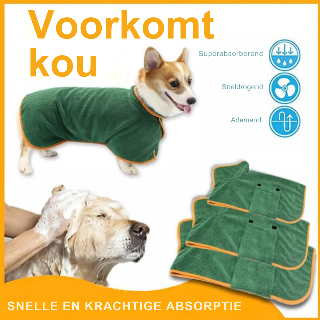 Peignoir pour chien Confort